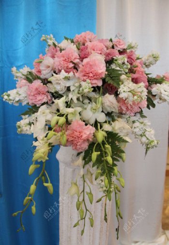 婚礼鲜花及布景展示图片