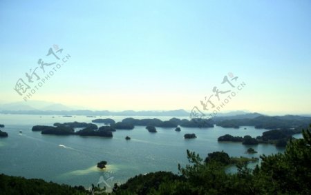 千岛湖远眺图片