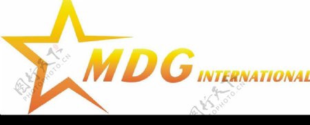 MDG国际科技集团有限公司标志矢量图片