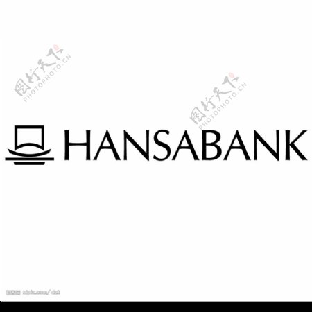 标志德国汉莎银行图片