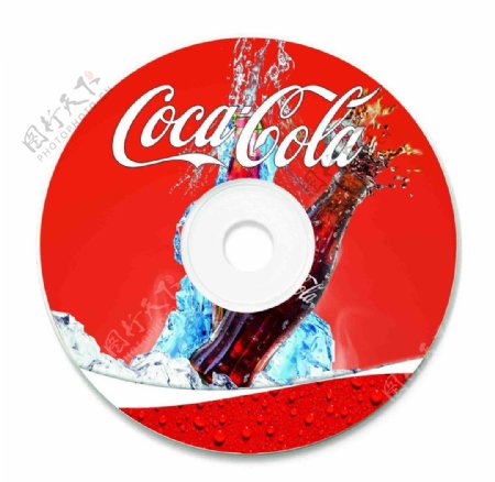 可口可乐CD光盘图片