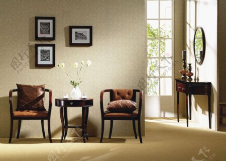 古典客厅椅图片