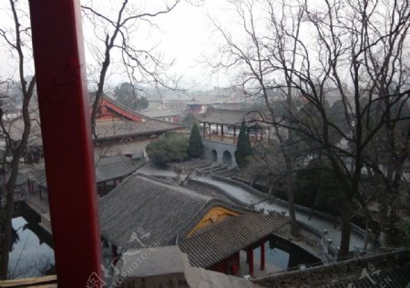 华清池宫殿图片