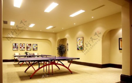 乒乓球活动房图片
