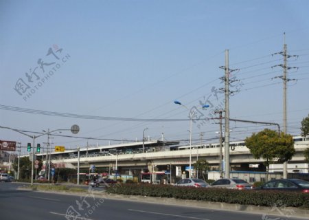 上海地铁轨道交通图片