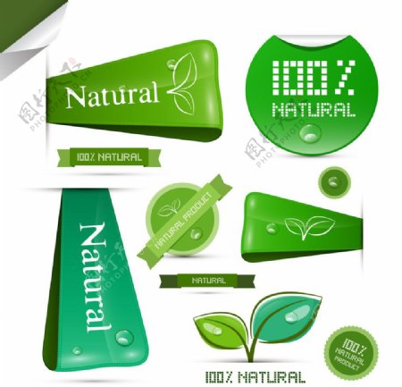 绿色环保图标图片