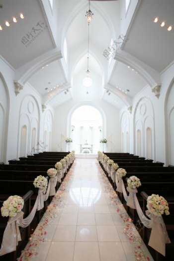 婚礼教堂图片