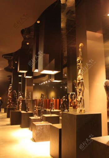 长春非洲木雕博物馆内部图片