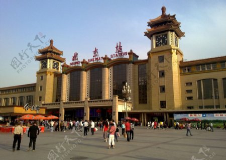 北京火车站图片