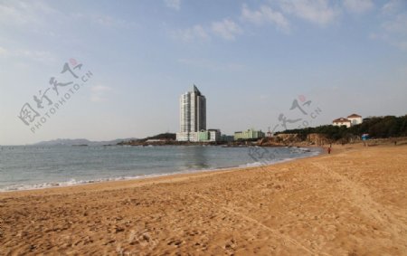 青岛第二海水浴场图片