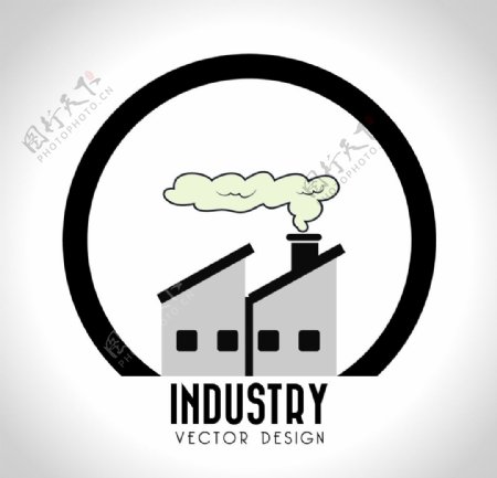 工业图标工业标志图片