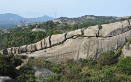 大罗山龙脊图片