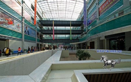 商场大厅图片