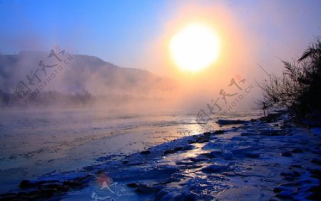 日暖松江图片