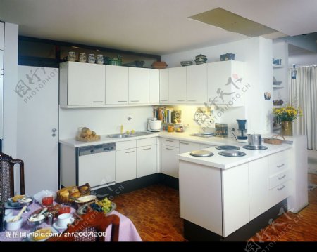 厨房一景图片