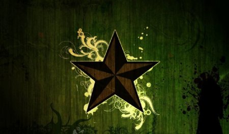 绿色之星图片