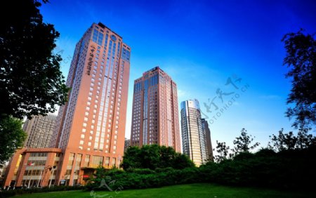郑东新区摄影建筑图片