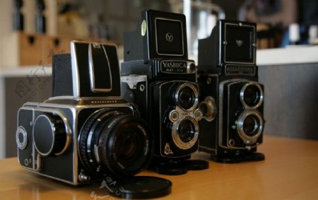 老式胶片照相机图片