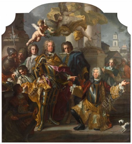 圣罗马皇帝查理六世图片