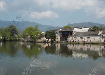 宏村南湖图片