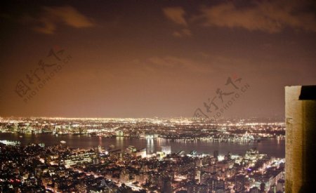 夜景城市风光图片