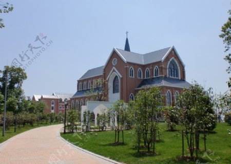 苏州白鹭园教堂图片