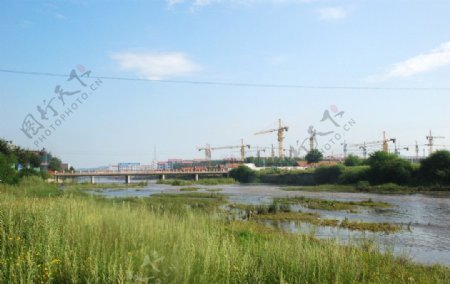 红旗桥棚户区建设施工图片