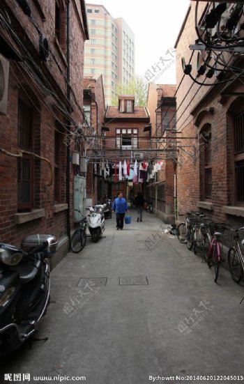 石库门老建筑上海图片