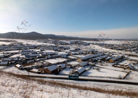 好里堡冬天风景图片