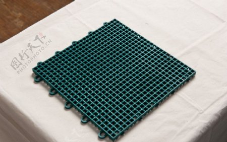 墨绿色塑胶地垫展示图片
