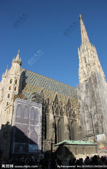 维也纳圣斯蒂芬大教堂图片