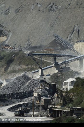 煤矿生产图片