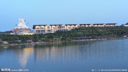 南宁会展中心民歌湖图片