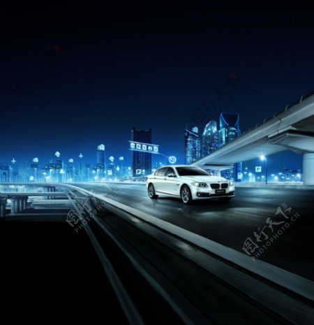 BMW5系海报图片