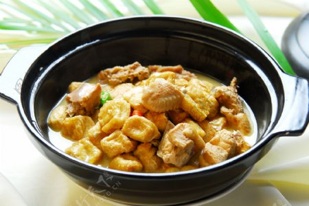 鸡汤油豆腐图片