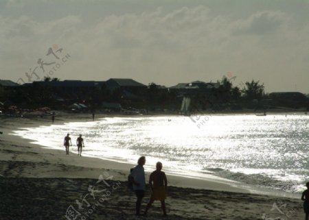 海滩风光图片