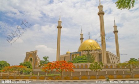 尼日利亚国家清真寺图片