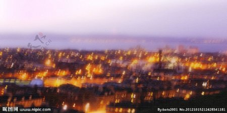 黄昏中的爱丁堡图片