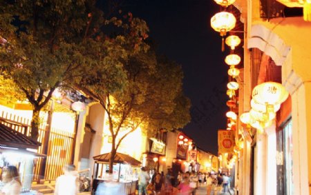 苏州七里山塘古街图片