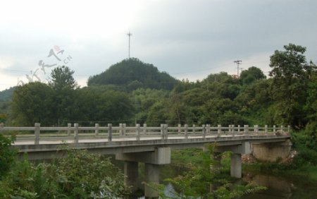 水泥桥图片