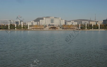 枣庄市政全景图片