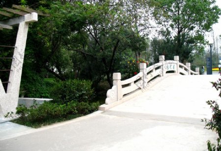 石桥风景图片