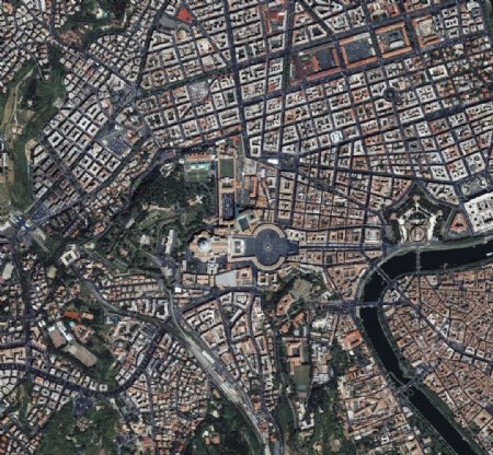 卫星拍摄地貌图片