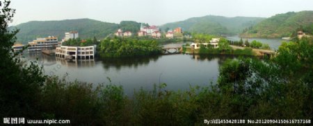 湖北宜昌龙盘湖图片