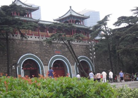 南京的玄武门图片