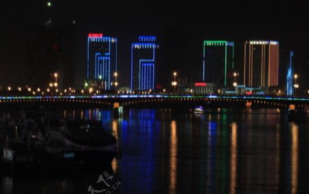 福州闽江夜景图片