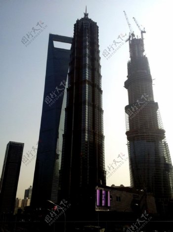 上海陆家嘴高楼大厦图片