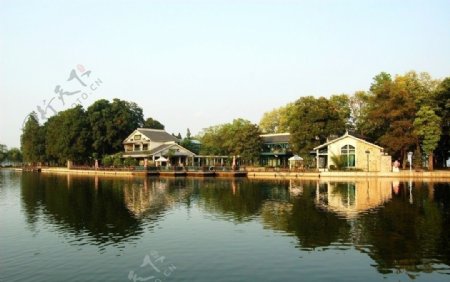 武汉东湖公园一角图片