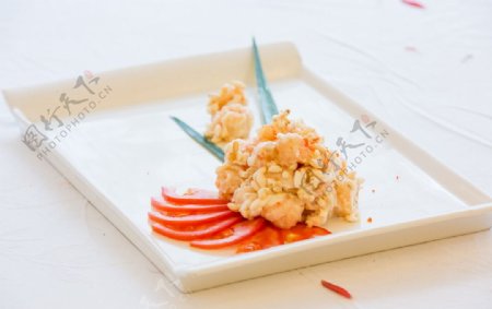 日式麦香虾图片