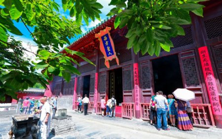 中岳嵩山少林寺图片